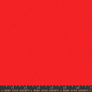 Meadow Star RS4102 16 Warm Red Dots by Alexia Marcelle Abegg of Ruby Star Society for Moda