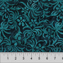 Memory Lane Batik 80920-48 Denim Daisies and Ferns by Banyan Batiks by Northcott
