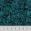 Memory Lane Batik 80920-48 Denim Daisies and Ferns by Banyan Batiks by Northcott