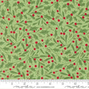 Merrily On High 43211-15 Evergreen Winter Berries by Sweetfire Road for Moda