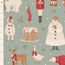 Merry Little Christmas 100630 Winterfriends Duckegg by Tilda Fabrics