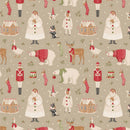 Merry Little Christmas 100640 Winterfriends Clay by Tilda Fabrics