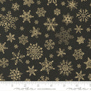Merry Manor Metallic 33663-14M Black by Moda