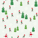 Merryland Skaters 21019-BLU-CTN-D by 3 Wishes Fabrics