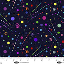 Metro Mirage 4148-99 Black Dots by Ray Heere for Blank Quilting