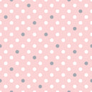 Mia Dot Flannel 12439-PINK-DR by 3 Wishes Fabric