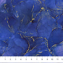 Midas DM27630-48 Cobalt by Deborah Edwards and Melanie Samra for Northcott