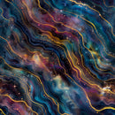 Midnight Flora X5699-549 Celestials by Hoffman Fabrics