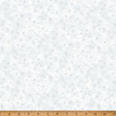 Midnight Perch X7801-597S December Silver by Hoffman Fabrics.