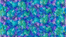 Midwinter Magic DP28237-46 Md Blue Multi Multi Texture by Deborah Edwards and Melanie Samra for Northcott