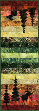 Mini Moose & Trees Appliqué Shapes Set by Marie Noah for Northern Threads