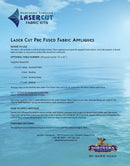 Mini Orca Appliqué Shapes Set by Marie Noah for Northern Threads