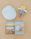 Mini Robin Chick Doll Kit boxed with sample doll and doll bed