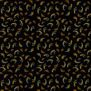 Miniature Minis II RJ1702-CB4 Springs Candy On Black by RJR Studio for RJR Fabrics.