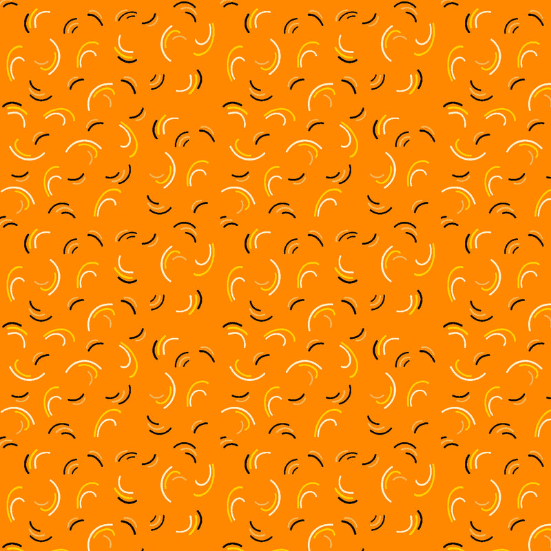 Miniature Minis II RJ1702-OR3 Springs Orange by RJR Studio for RJR Fabrics.