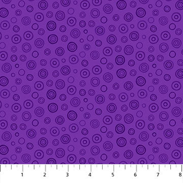 Mixmasters Mashup 10001-84 Grape Ringers by Patrick Lose Fabrics