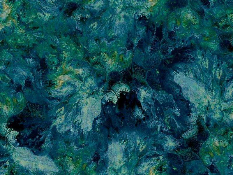 Mixology 30776-QK Dk Teal Stir by Ocllo Mason for QT Fabrics