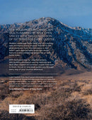 Back cover of Modern Landscape Quilts with mountain landscape and text about modern landscape quilts.