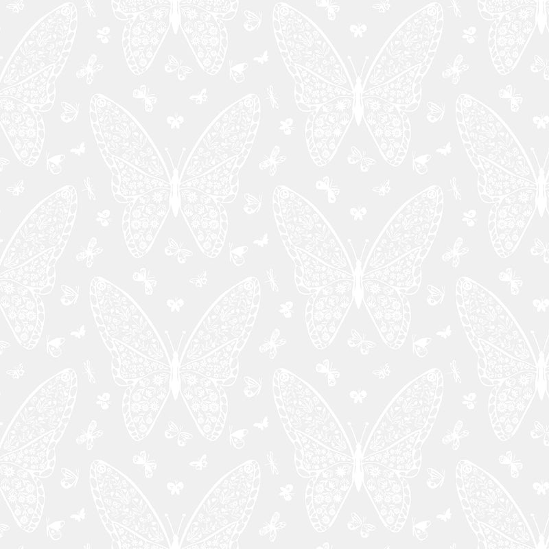 Monochrome STELLA-P3272 WHITE Giving Me Butterflies by Dear Stella