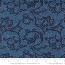 Morris Manor 8394-14 Twilight Bachelors Button by Barbara Brackman for Moda