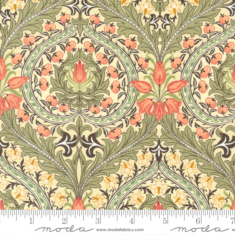 Morris Meadow 8372-11 Porcelain by Barbara Brackman for Moda