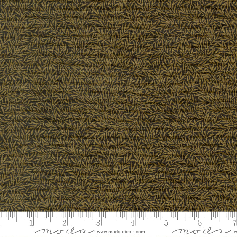 Morris Muse 13387-15 Ebony Willow by Barbara Brackman for Moda