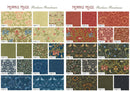 Morris Muse Fat Quarter Bundle 13380AB by Barbara Brackman for Moda