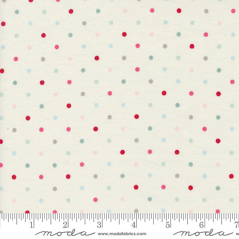 My Summer House 3046-11 Cream by Bunny Hill Designs for Moda