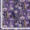 Mystic Meadow FLEUR-CD4215 IRIS Night Floral Field by Timeless Treasures