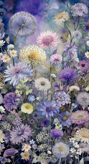 Mystic Meadow Panel PANEL-CD4210 MULTI Floral Panel by Timeless Treasures