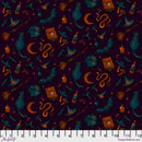 Mystic Moonlight PWRH091.PURPLE Cottage Halloween by Rachel Hauer for FreeSpirit