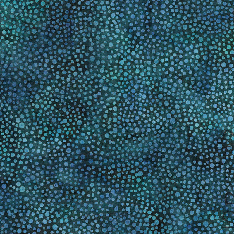 Natural Healing Batik 112336999 Dot Teal Ravine by Island Batik