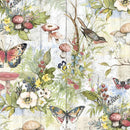 Nature's Serenade W105-021-063 Birds & Butterflies Multi by Susan Winget for White Owl Textiles
