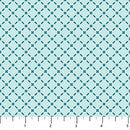 Night Owl Flannel F10356-60 Aqua Quilty by Patrick Lose Fabrics