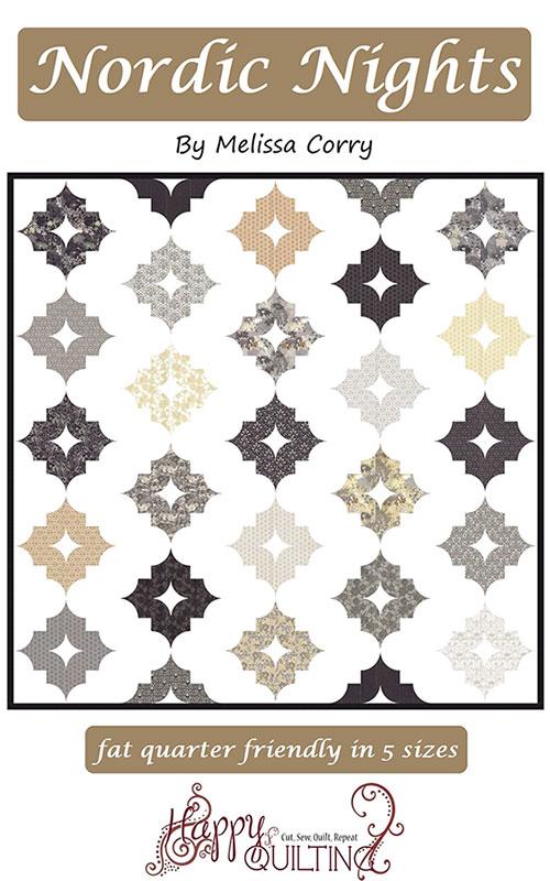 Nordic Nights quilt pattern cover.