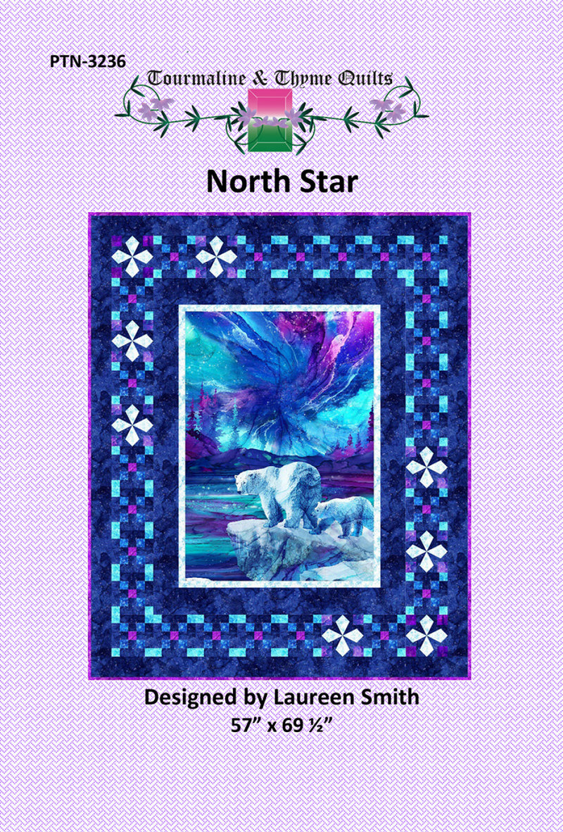 North Star Quilt Pattern Laureen Smith Tourmaline & Thyme PTN-3236