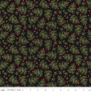 Northern Christmas C17832-BLACK Whimsical Trees by Teresa Kogut for Riley Blake Designs