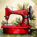 Note Card -  Vintage Red Machine Holiday Sewing Collection