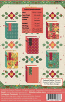 Back cover of Novel Idea quilt pattern shows fabric requirements.