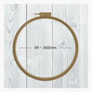 Nurge Beech Round Quilt Hoops 24mm (1 inch) Deep