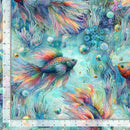 Oceana SEA-CD3812 BLUE Rainbow Fish by Timeless Treasures