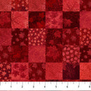 Oh Canada 14 - Stonehenge 29016-24 Patchwork Red Multi by Deborah Edwards for Northcott