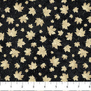 Oh Canada 14 - Stonehenge 29020-99 Two Tone Leaves Black Beige by Deborah Edwards for Northcott