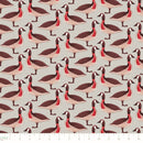 Oh Canada 36250102-01 Grey Canadian Geese by Fineapple Pair for Camelot Fabrics