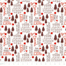Oh Canada 36250105-01 White Strong and Free by Fineapple Pair for Camelot Fabrics