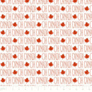 Oh Canada 36250106-01 White Oh Canada by Fineapple Pair for Camelot Fabrics