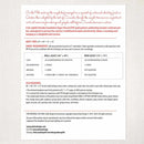 Oh Canada! Wondergarden quilt pattern back cover with details on a light gray background