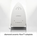 Oliso Mini Iron With Trivet Raspberry soleplate