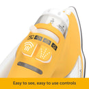 Oliso Pro Plus Smart Iron Butterscotch showing selector controls