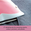 Oliso Pro Plus Smart Iron Rosé showing detailing tip